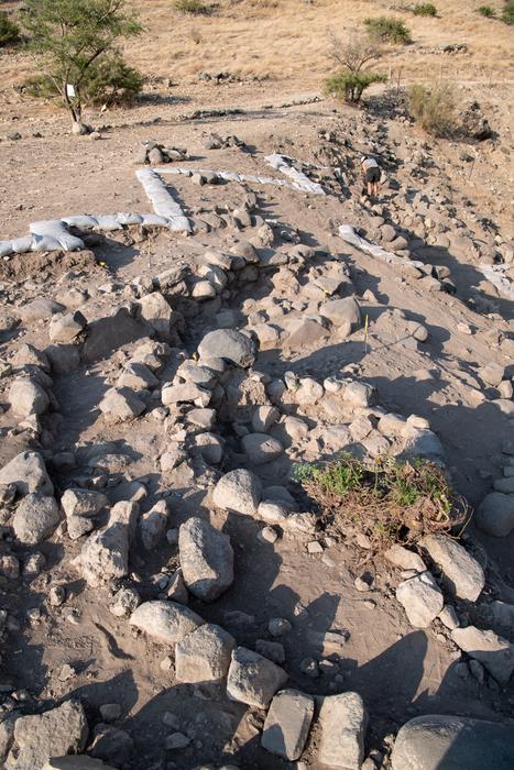 Structure 6 at the Natufian site of Nahal Ein Gev II. Photo Credits: Naftali Hilger