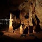 A large cavern deep in Manot Cave served as a ritual gathering space. Photo Credits: Assaf Peretz, Israel Antiquities Authority