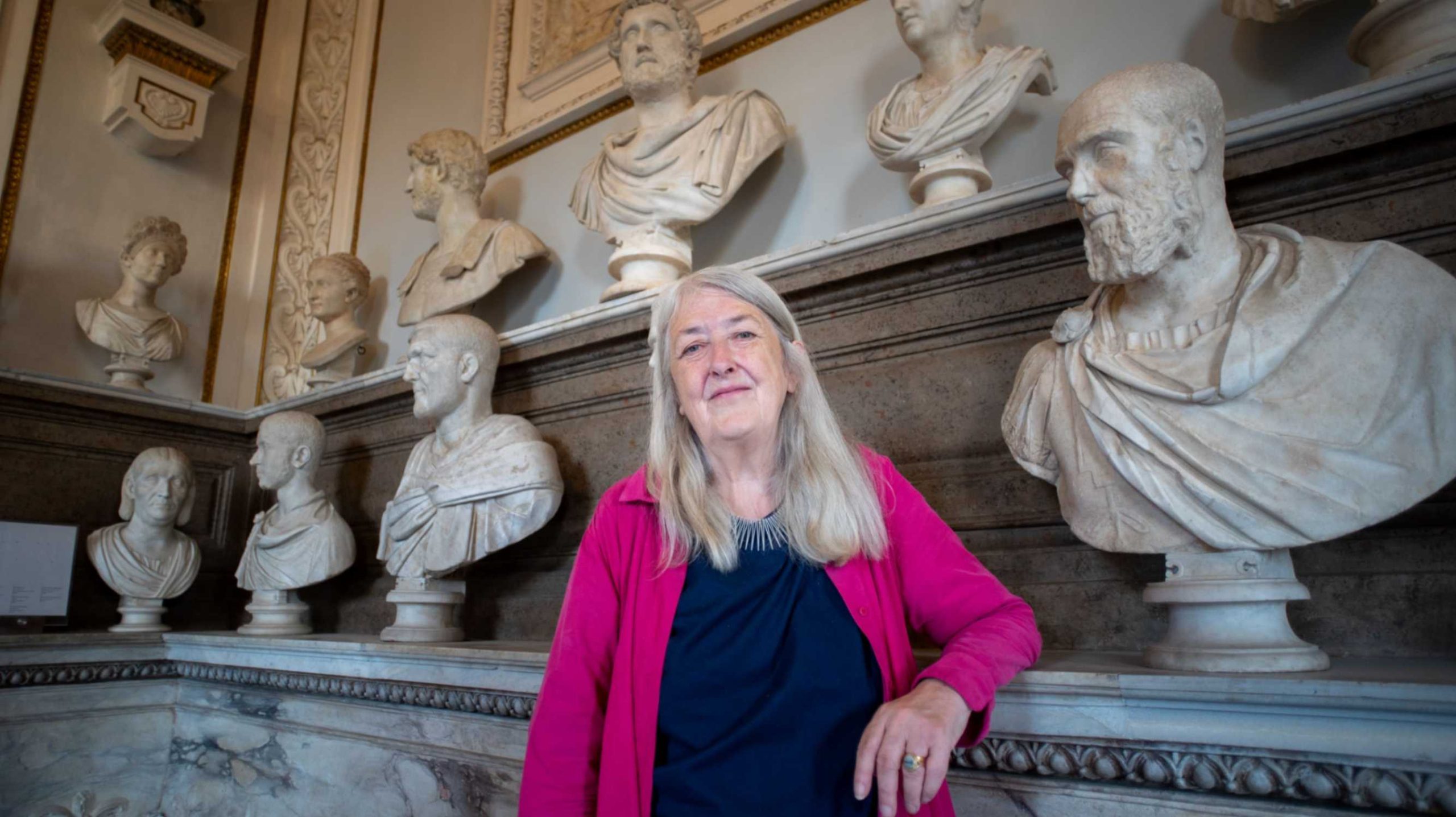 Mary Beard ai Musei Capitolini, Roma