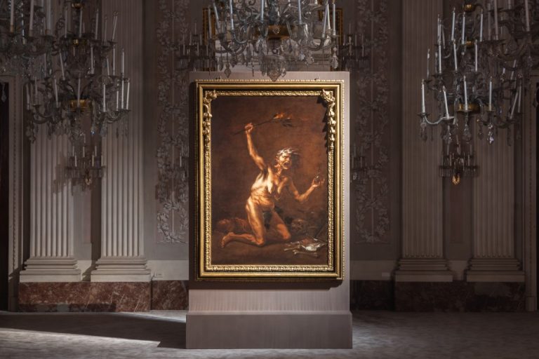 Strega di Salvator Rosa in Sala Bianca Palazzo Pitti, Gallerie degli Uffizi
