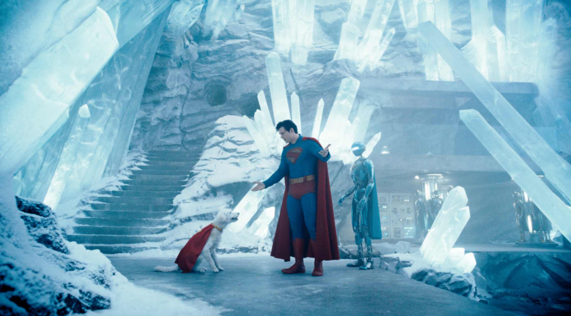 una scena del film Superman