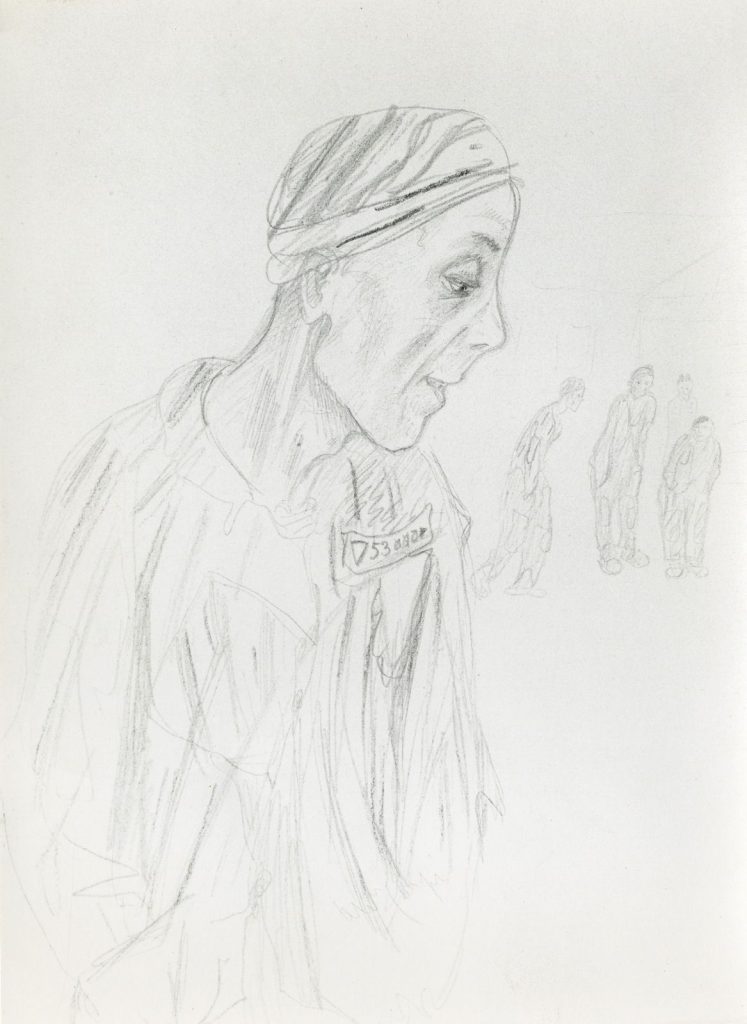 Aldo Carpi, Disegno, crediti per la foto: Fondazione Fossoli, Carpi
