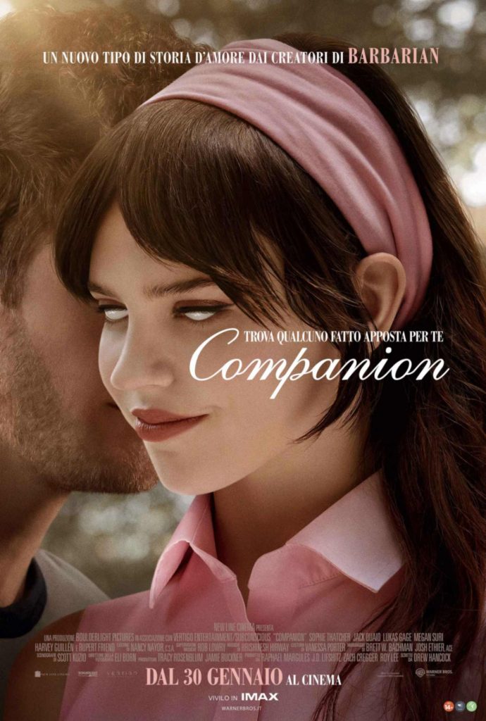 Companion, film di Drew Hancock poster