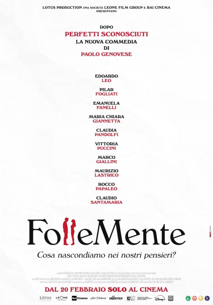 Follemente, film di Paolo Genovese teaser poster