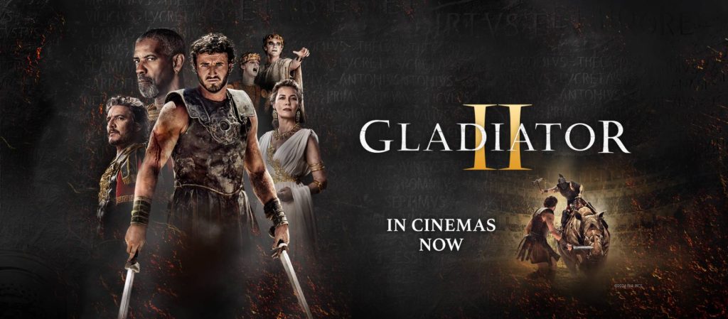 Gladiator II banner Il Gladiatore