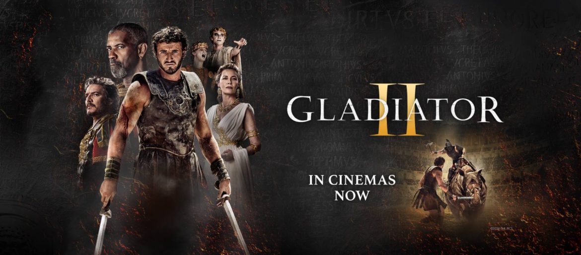 Gladiator II banner Il Gladiatore