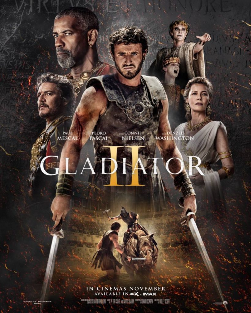 Gladiator II poster Il Gladiatore