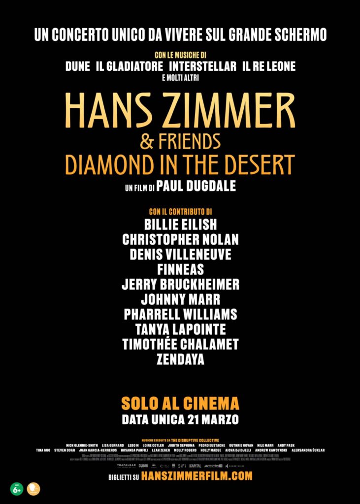 Hans Zimmer & Friends: Diamond in the Desert poster