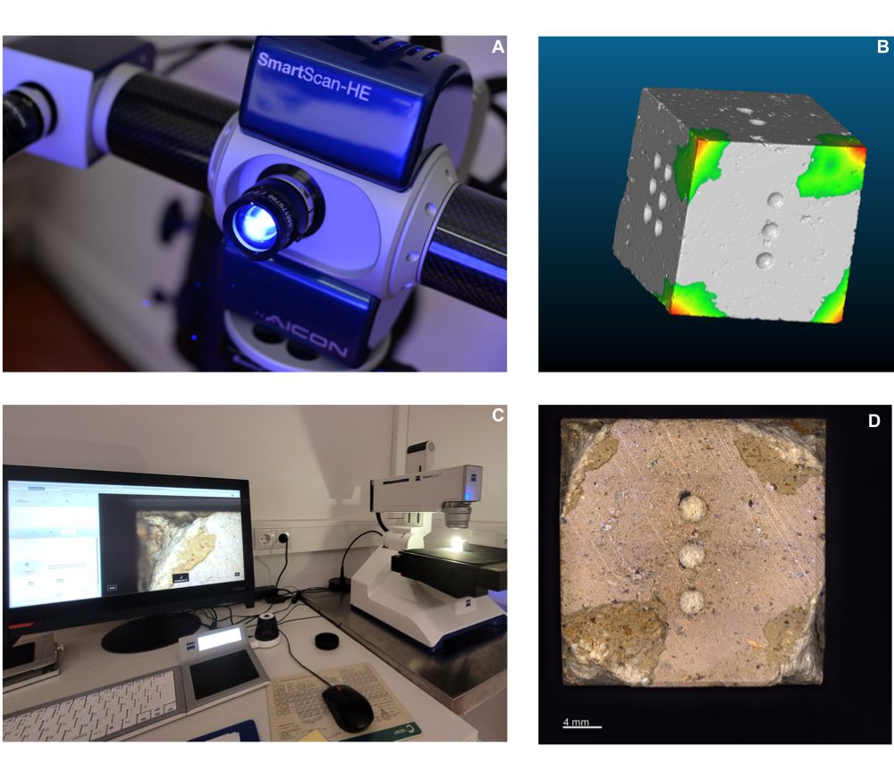 Imaging equipment and software used to document and analyze changes in raw material characteristics throughout the experimental cycle; photo credits: Eduardo Paixão and TraCEr