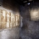 Affresco dalla Schola Praeconum. Crediti per la foto: Simona Murrone, Parco Archeologico del Colosseo