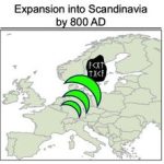Ancient DNA unlocks new understanding of migrations in the first millennium AD Three waves of migrations across Europe were identified in the paper. Credits: Leo Speidel, The Francis Crick Institute