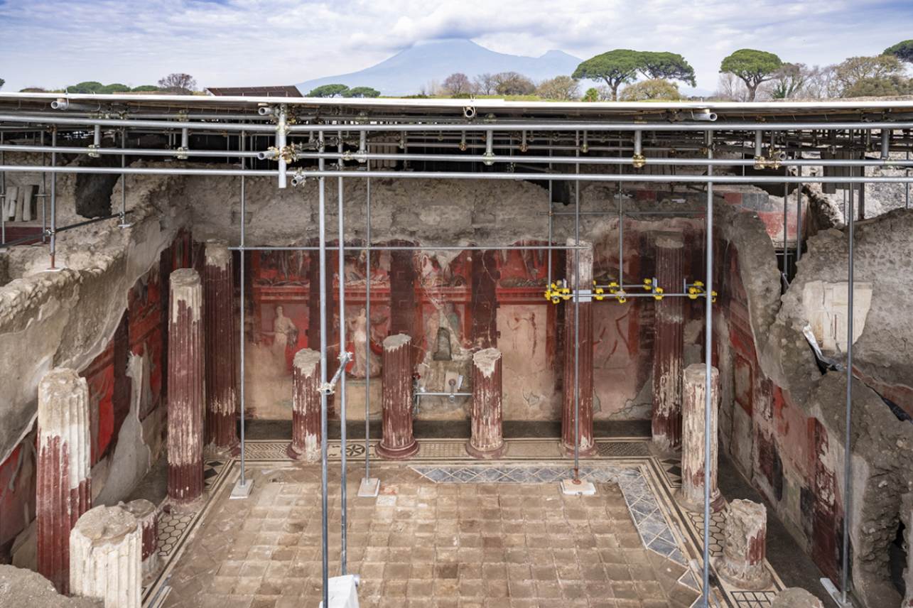 Casa del Tiaso Dioniso Megalografia Regio IX