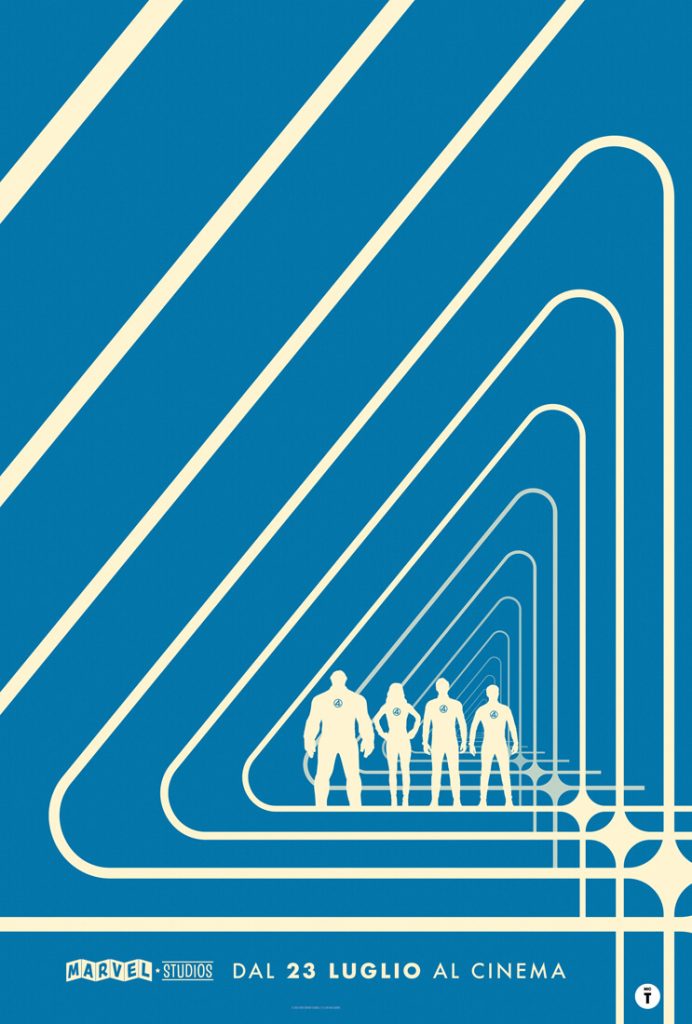 I Fantastici 4 Gli Inizi, film di Matt Shakman nuovo teaser poster