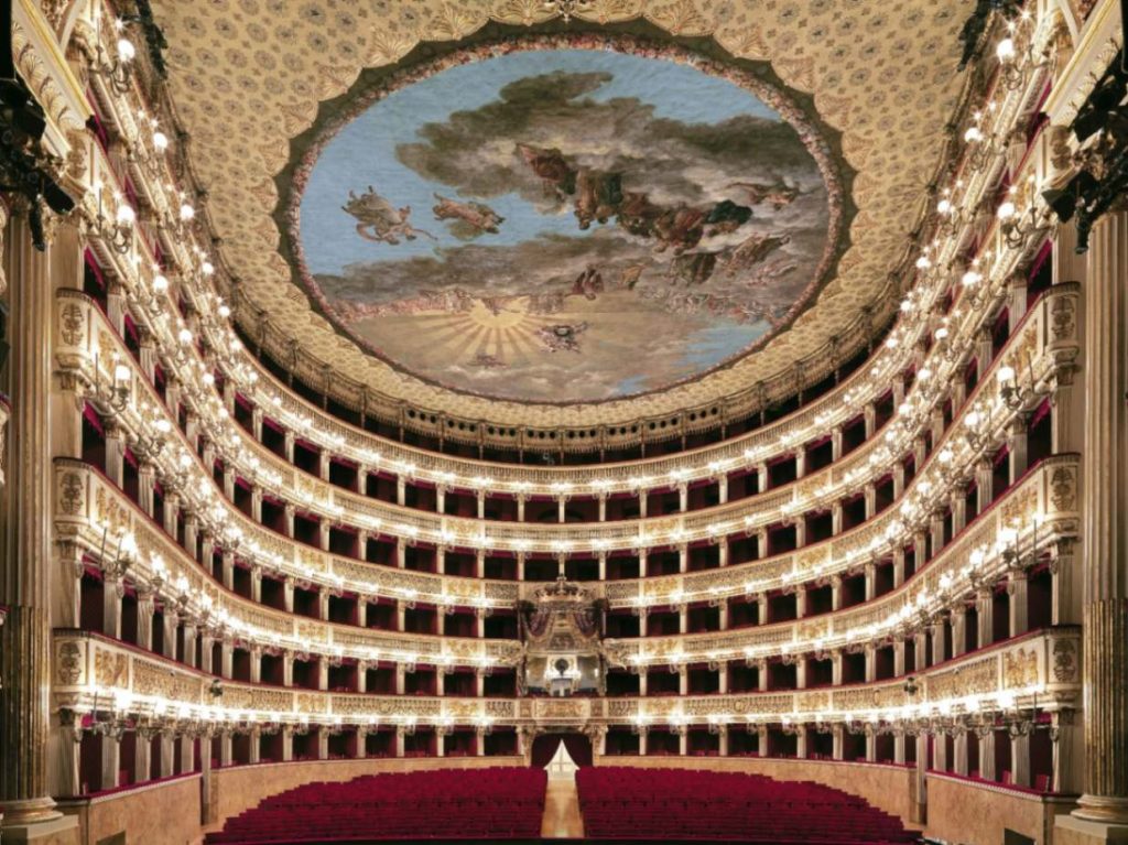 il Teatro di San Carlo di Napoli. Crediti per la foto: Luciano Romano
