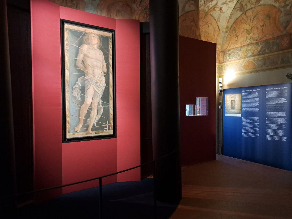 Andrea Mantegna S. Sebastiano Palazzo Ducale di Mantova Foto di Giuseppe Fraccalvieri