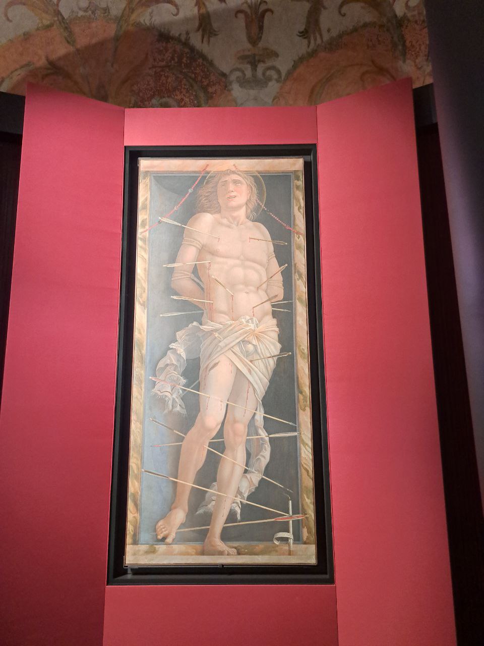 Andrea Mantegna S. Sebastiano Palazzo Ducale di Mantova Foto di Giuseppe Fraccalvieri