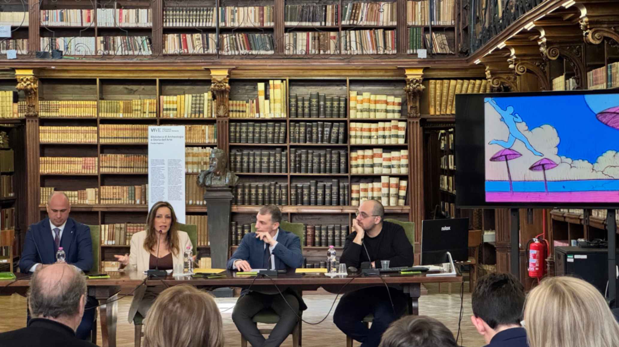 Filippo Giorgetti, Lucia Borgonzoni, Sergio Canneto, Alessandro Gagliardo. Foto ©Mardo Di Natale