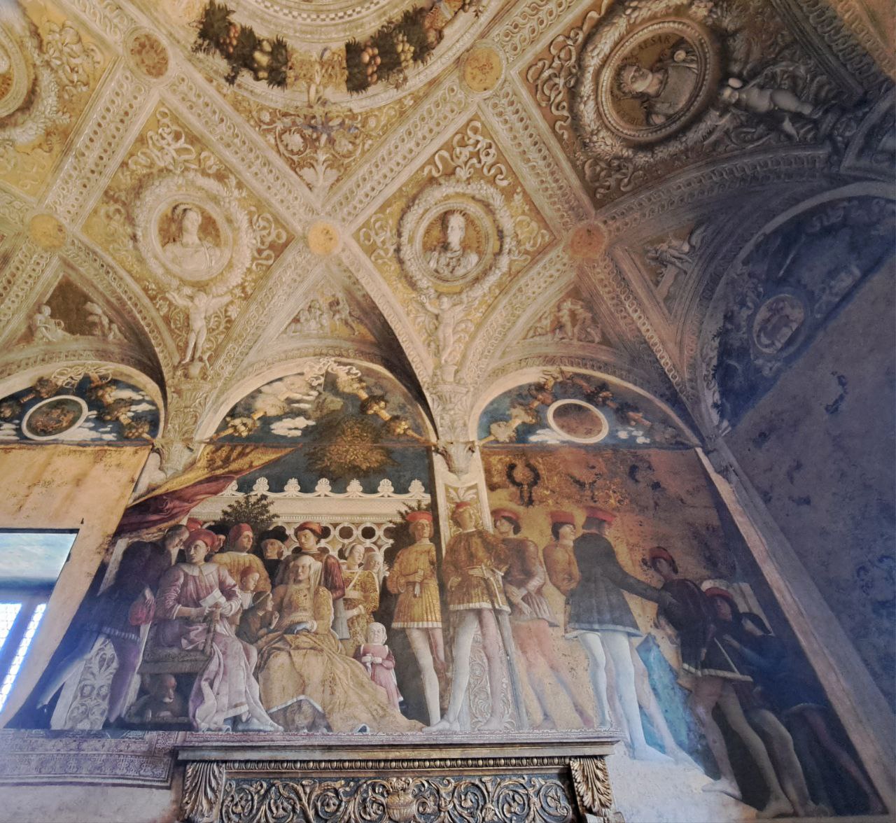 Mantegna vs Mantegna Camera degli Sposi Palazzo Ducale di Mantova Foto di Giuseppe Fraccalvieri