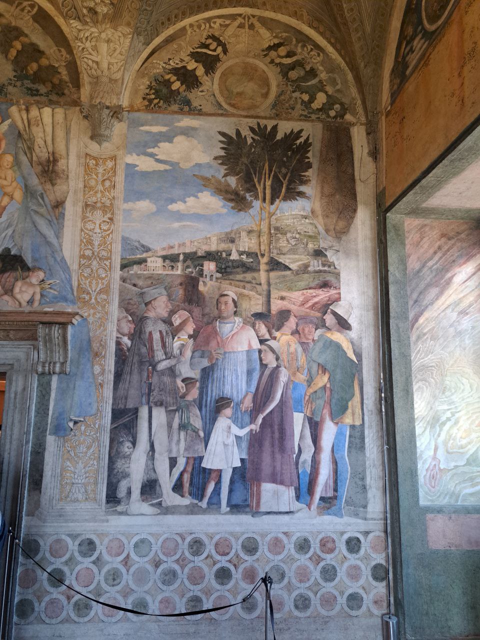Mantegna vs Mantegna Camera degli Sposi Palazzo Ducale di Mantova Foto di Giuseppe Fraccalvieri