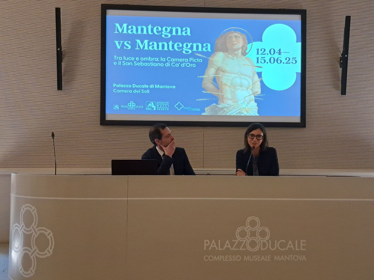 Stefano L'Occaso e Sonia Revelant. Foto di Giuseppe Fraccalvieri