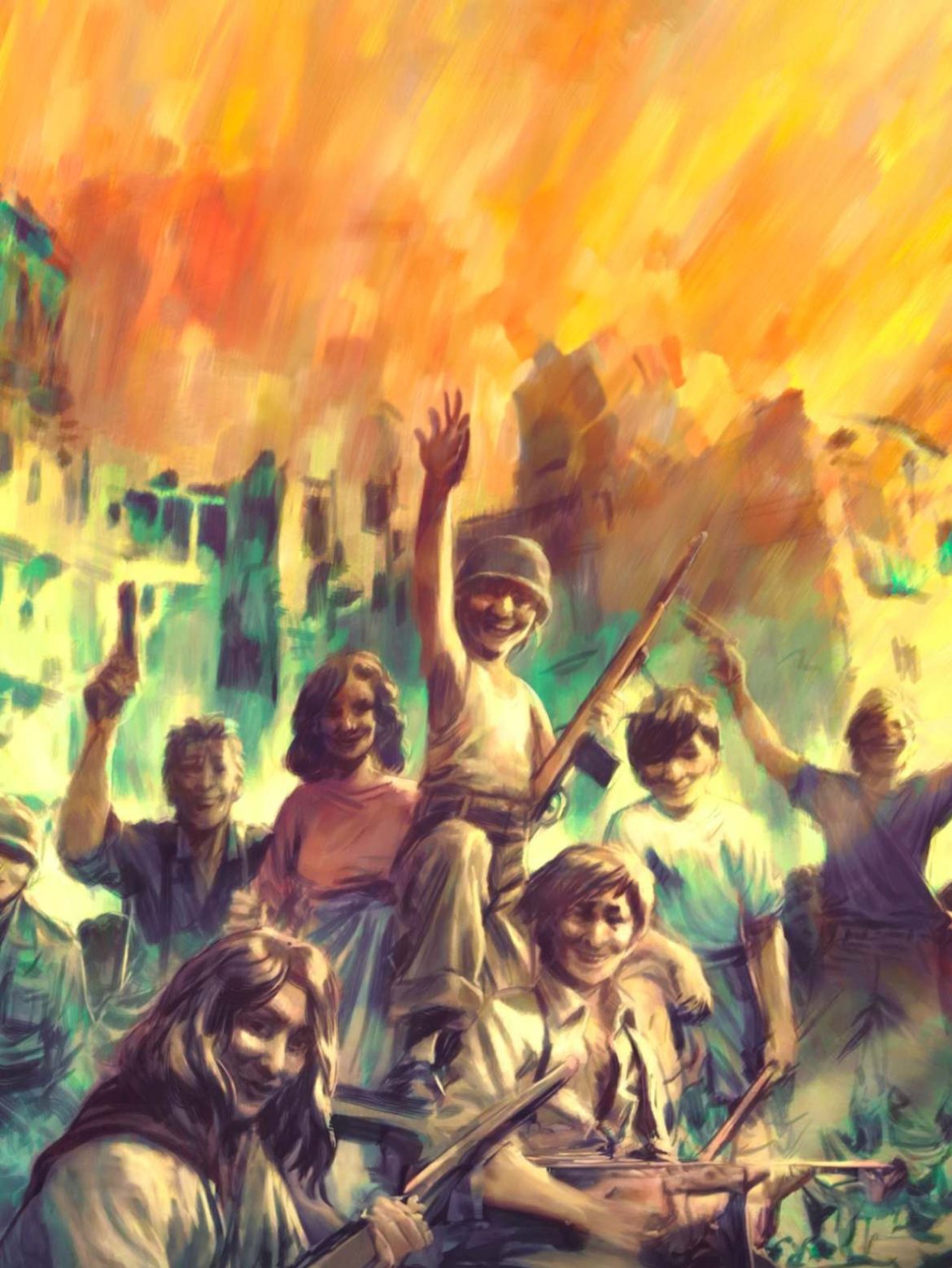 L'Italia liberata History Channel 2025 - 4 giorni per la libertà - KEY ART