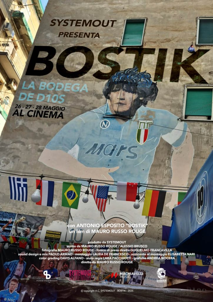 Bostik la bodega de d1os, film documentario di Mauro Russo Rouge poster