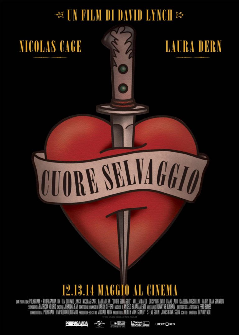 David Lynch Cuore Selvaggio poster