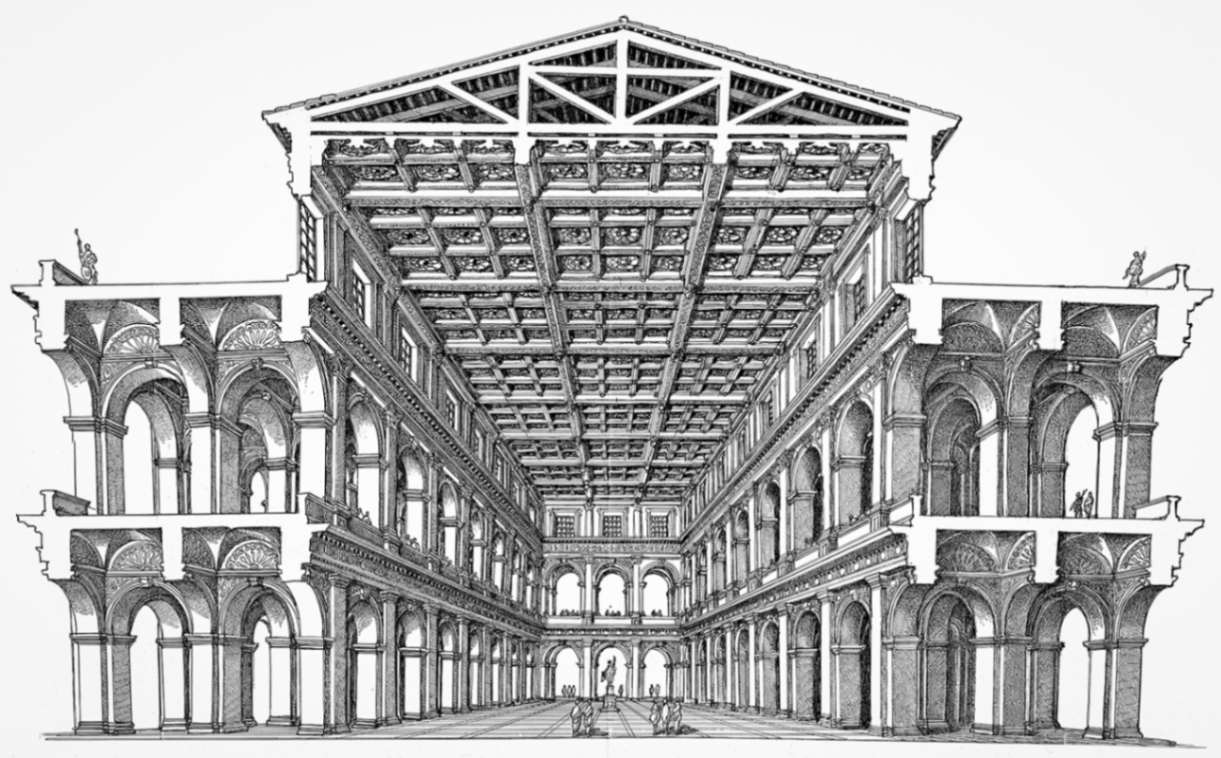 Immaginare Roma. Le prospettive impossibili di Francesco Corni Basilica Julia