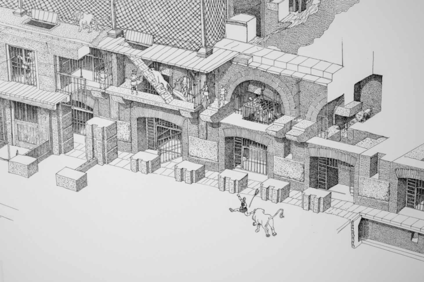 Immaginare Roma. Le prospettive impossibili di Francesco Corni Dettaglio Colosseo