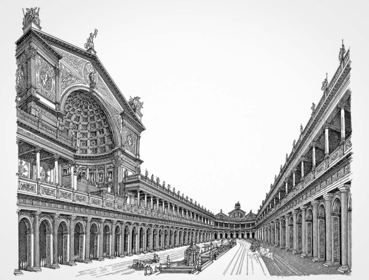 Immaginare Roma. Le prospettive impossibili di Francesco Corni Roma Palatino