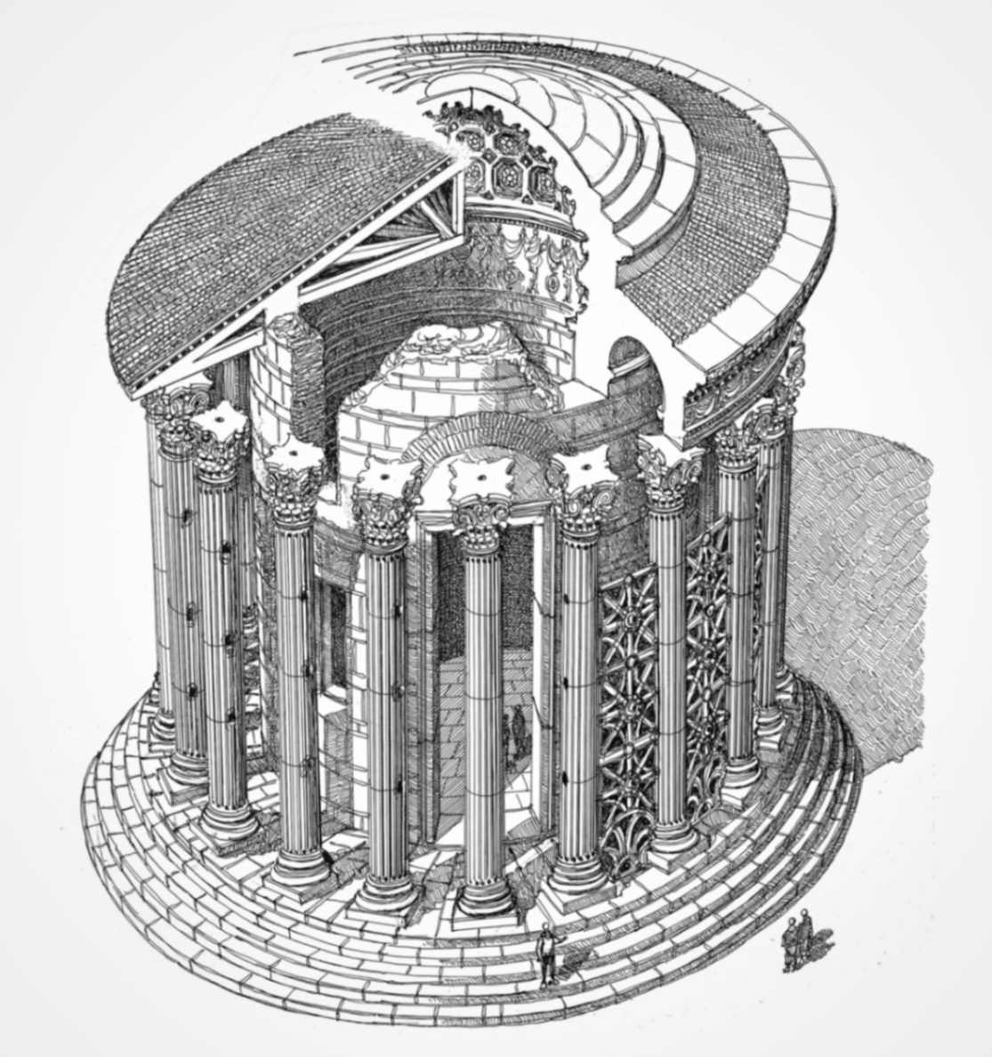 Immaginare Roma. Le prospettive impossibili di Francesco Corni Tempio Ercole Olivario detto Vesta