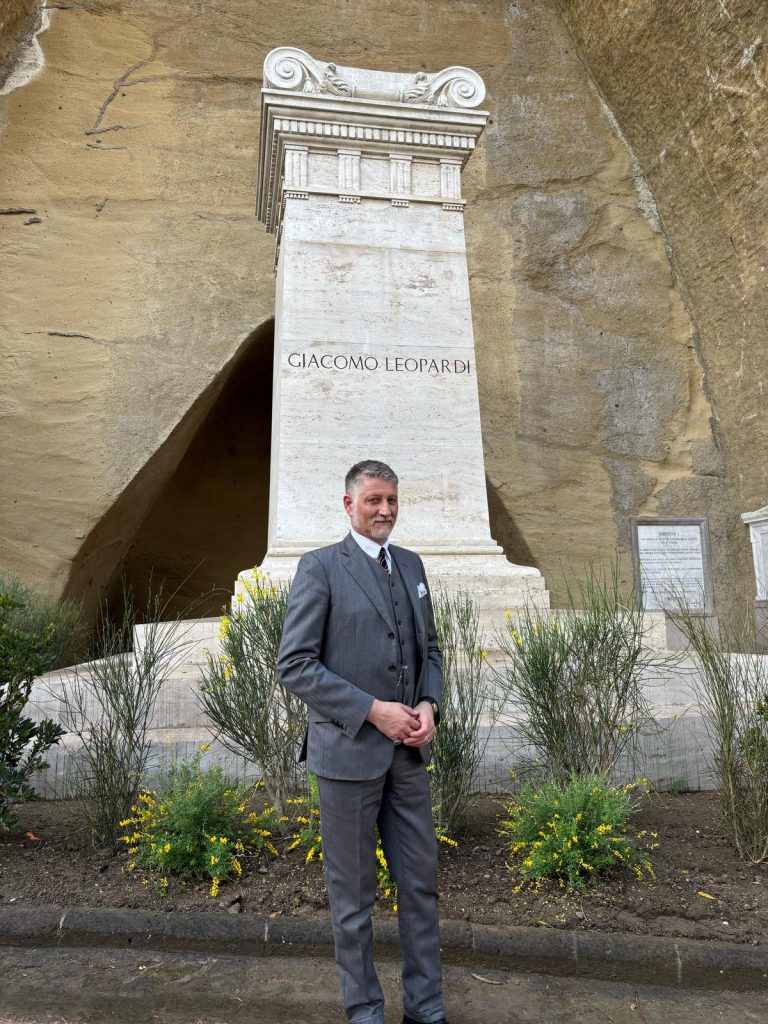Riapre al pubblico il Parco delle tombe di Virgilio e Leopardi a Napoli - foto con Alessandro Giuli