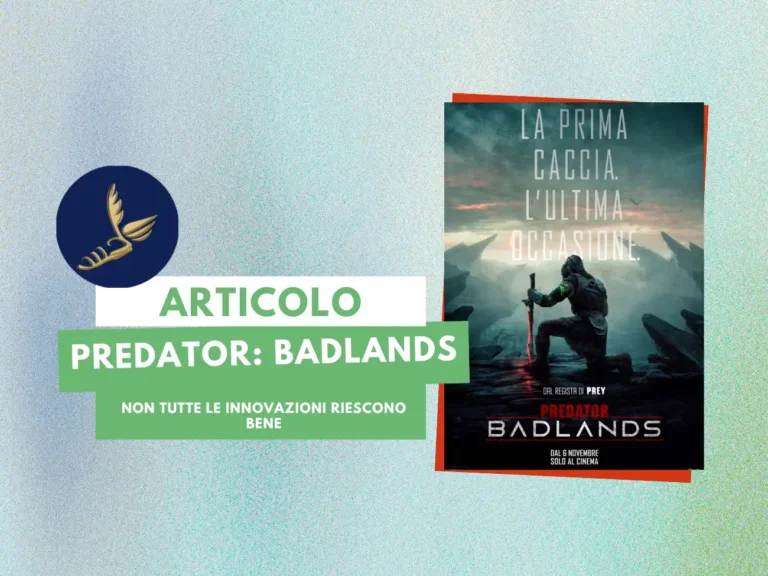 il poster del film Predator Badlands, regia di Dan Trachtenberg