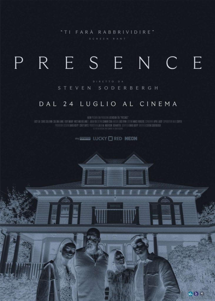 il poster di Presence, film di Steven Soderbergh