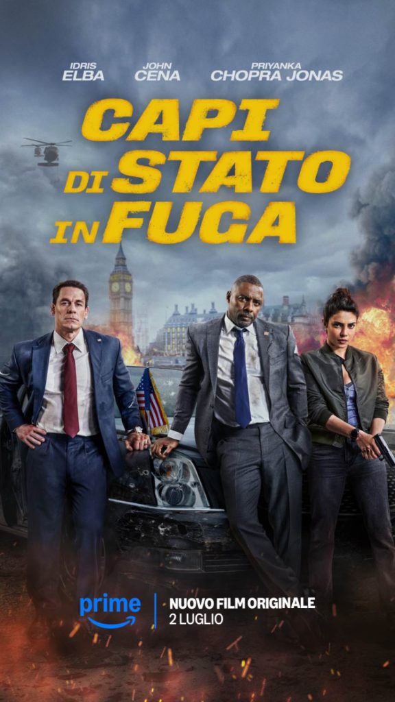 Prime Video Capi di Stato in fuga, film di Ilya Naishuller Poster ITA