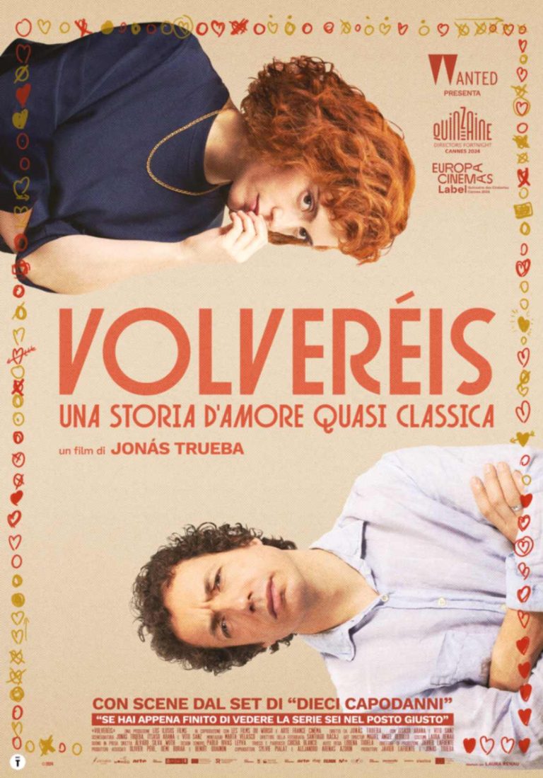 Volveréis - Una storia d'amore quasi classica, film di Jonás Trueba poster web