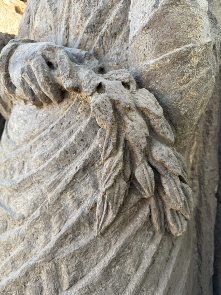 coppia rilievo funebre Necropoli di Porta Sarno
