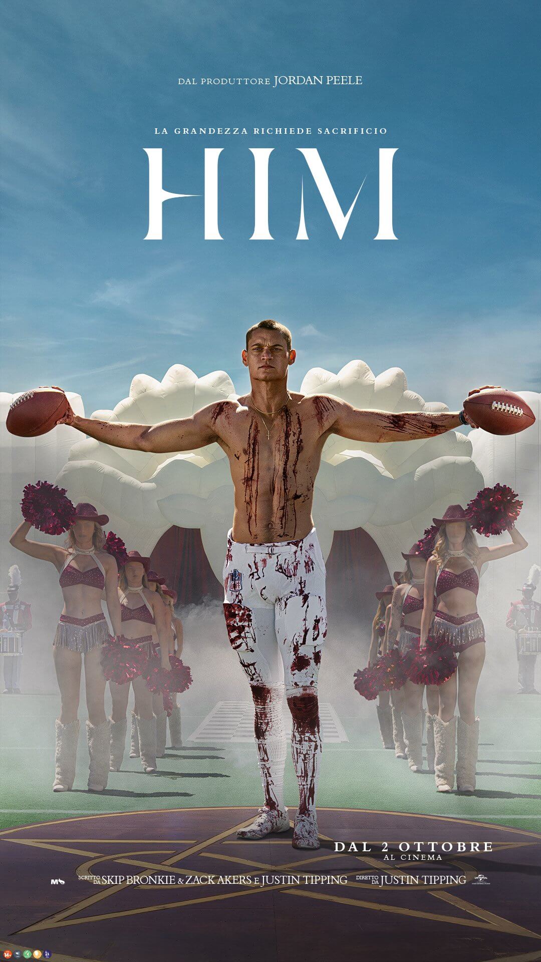 il poster del film Him, regia di Justin Tipping