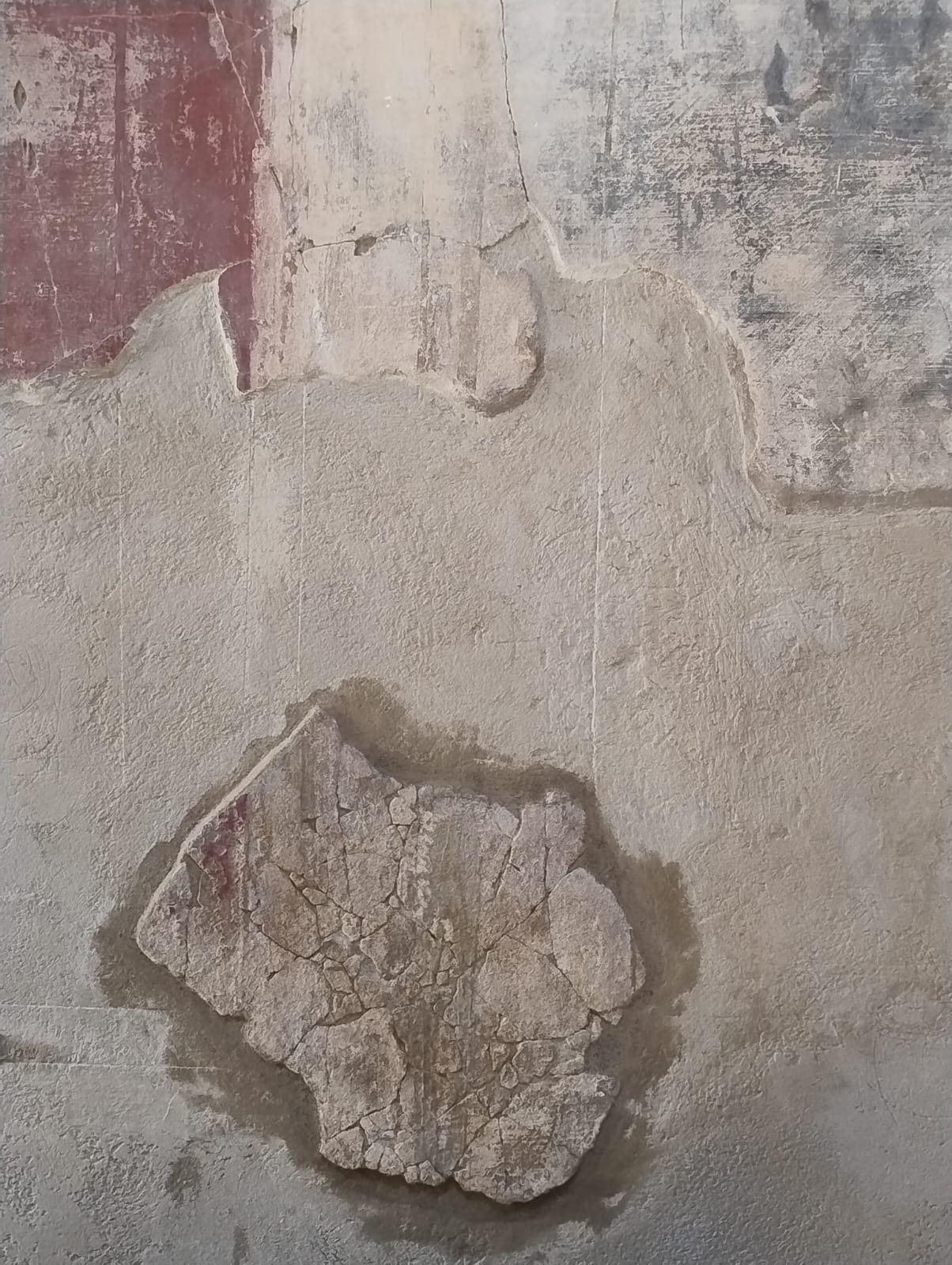 Casa dell’Erma di bronzo riposizionamento e pulitura del frammento
