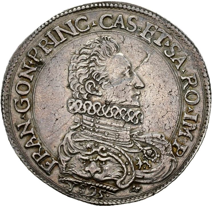 Ducatone d'argento di Francesco Gonzaga di Castiglione delle Stiviere, diritto