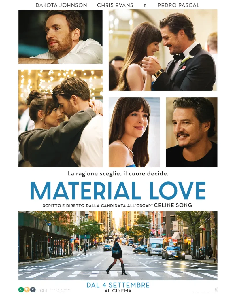 il poster di Material Love, film di Celine Song