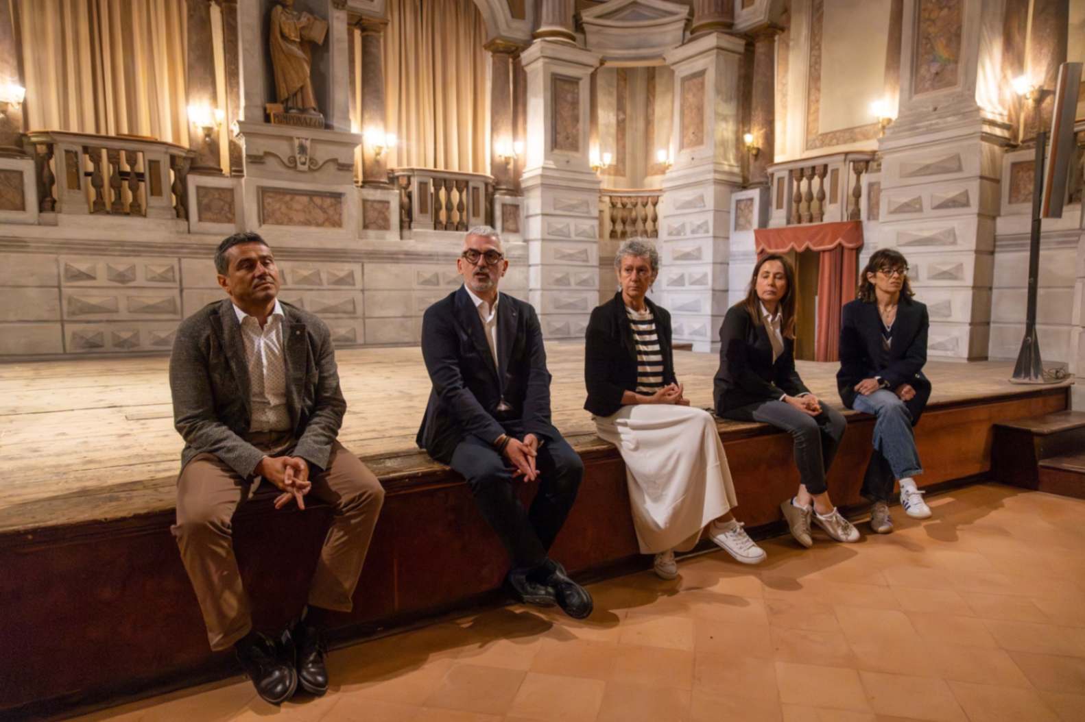 Presentazione lavori Teatro Bibiena di Mantova