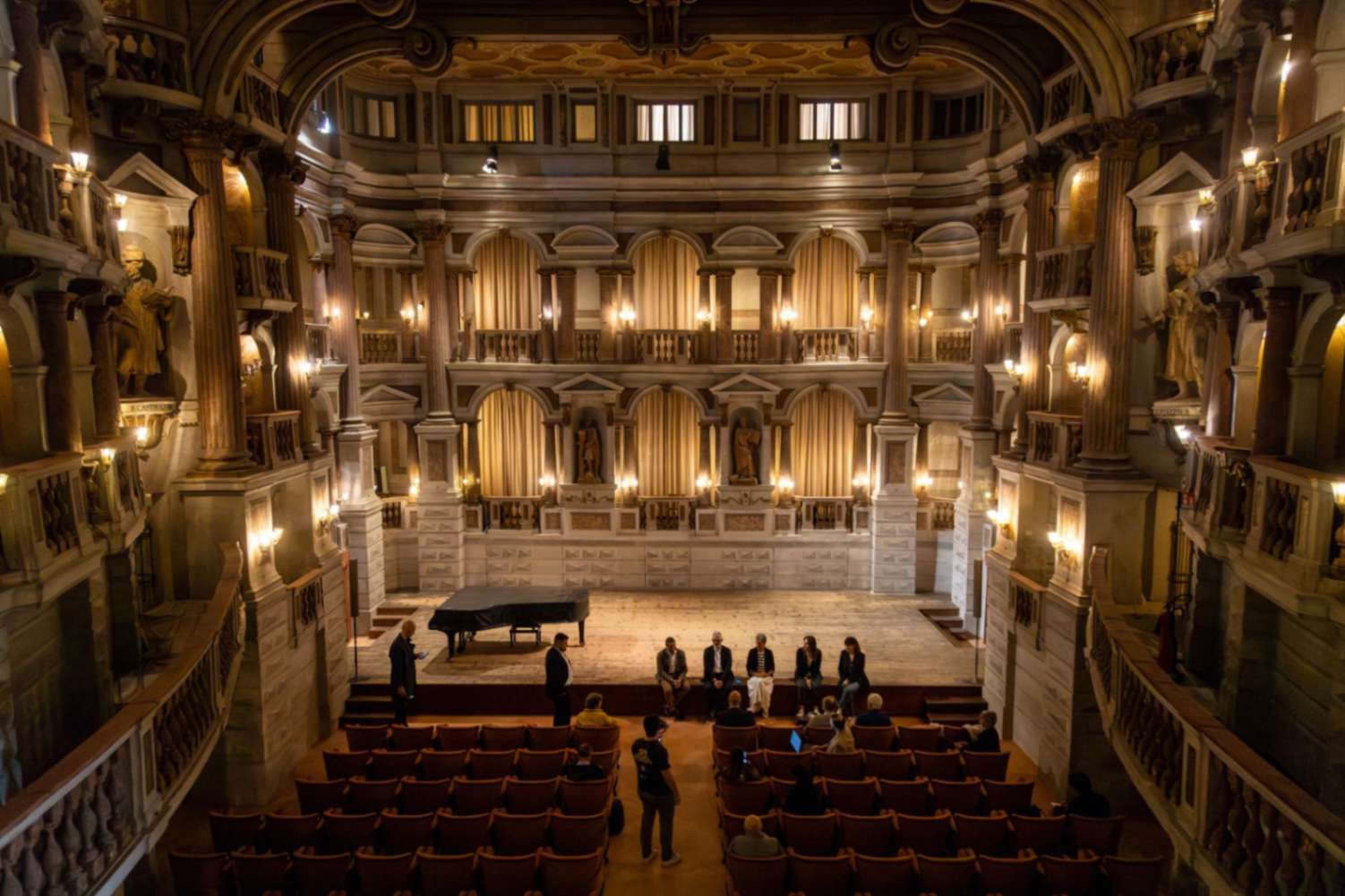 Presentazione lavori Teatro Bibiena di Mantova