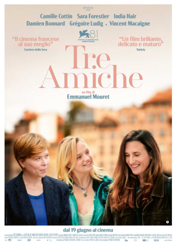 Tre amiche, film di Emmanuel Mouret poster