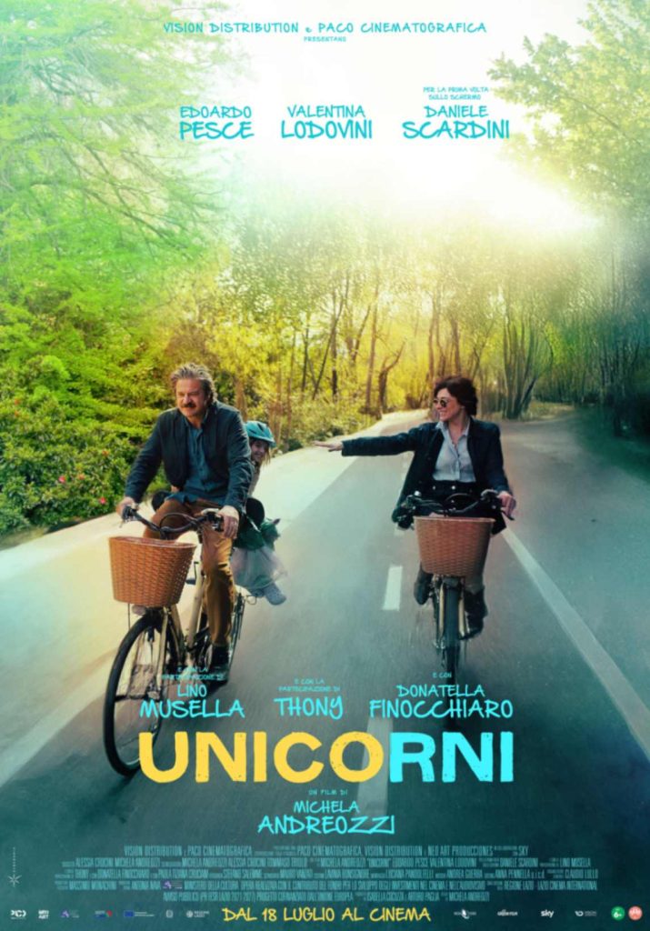 il poster di Unicorni, film di Michela Andreozzi