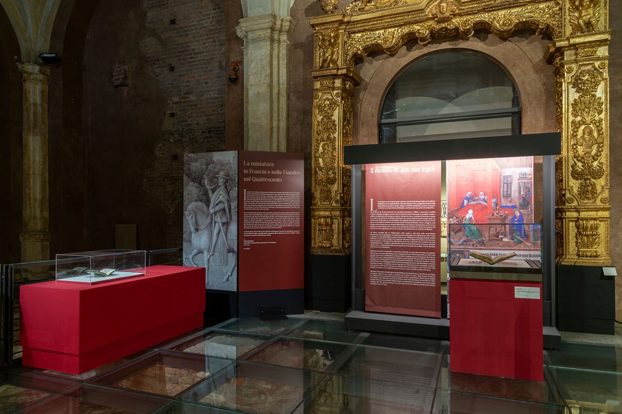 Van Eyck e le miniature rivelate Crediti Studio Gonella