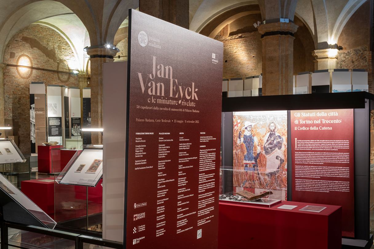 Van Eyck e le miniature rivelate Crediti Studio Gonella