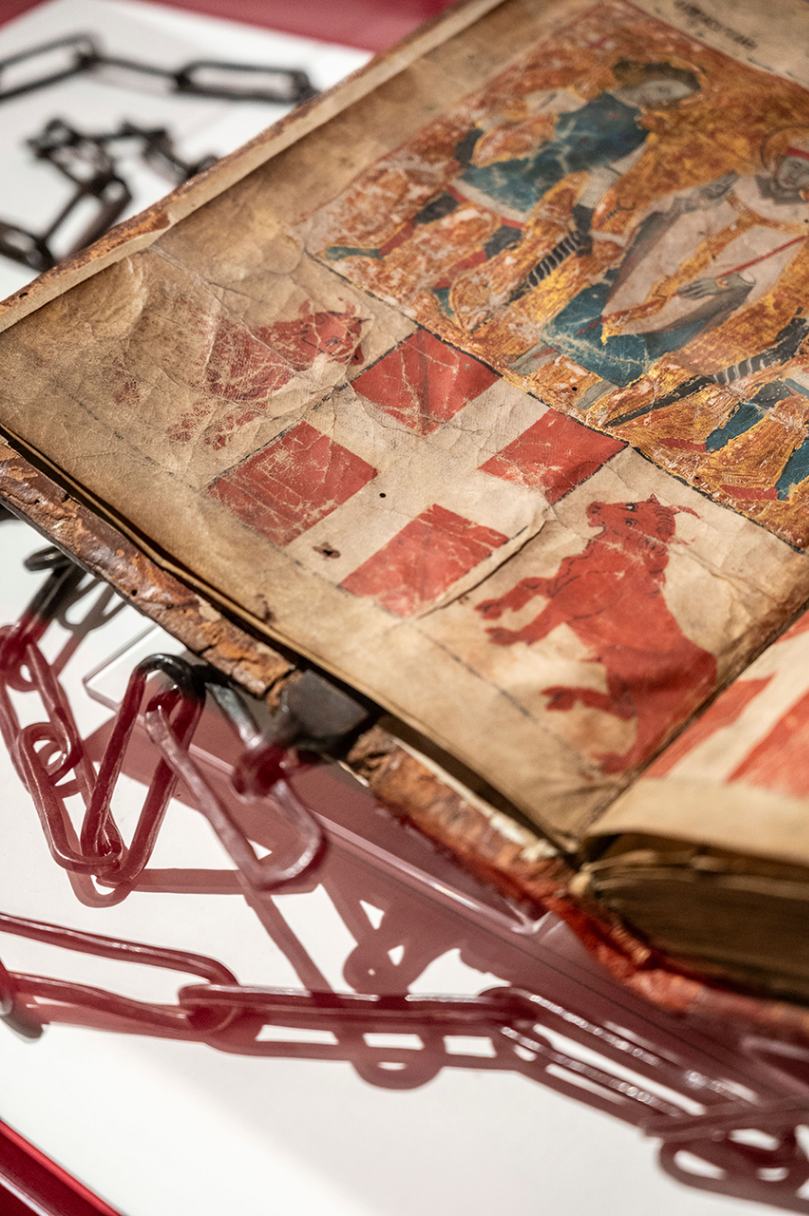 Van Eyck e le miniature rivelate Crediti Studio Gonella