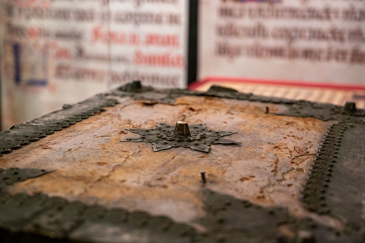 Van Eyck e le miniature rivelate Crediti Studio Gonella