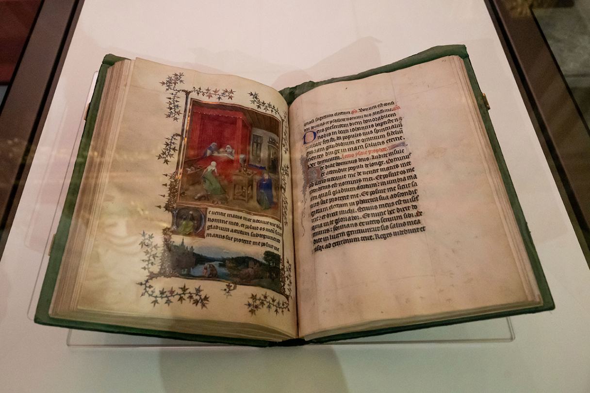 Van Eyck e le miniature rivelate Crediti Studio Gonella